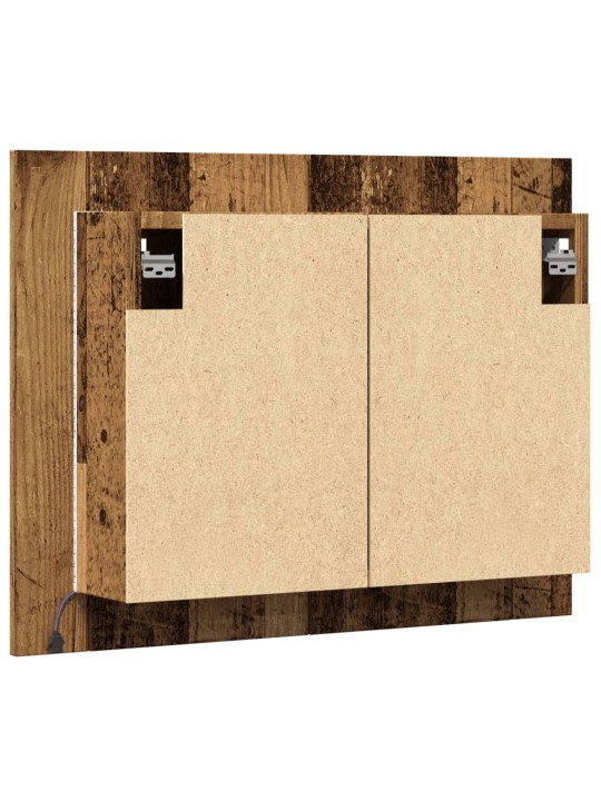 LED PEEGELKAPP VANA PUIT 60X12X45 CM ENGINEERED WOOD