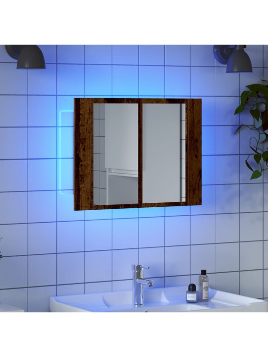LED PEEGELKAPP VANA PUIT 60X12X45 CM ENGINEERED WOOD