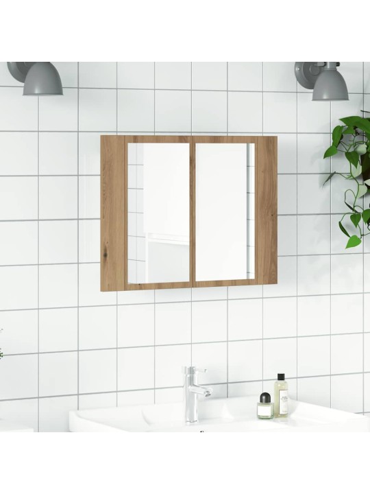 LED PEEGELKAPP ARTISAN TAMM 60X12X45 CM EHITUSPUIT