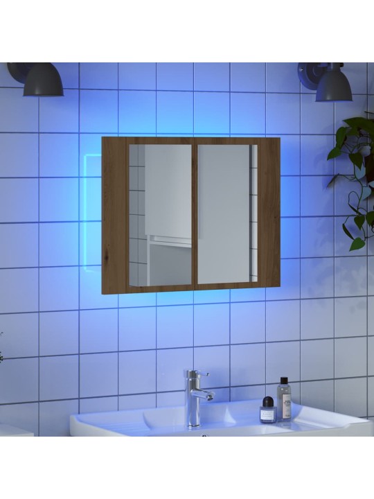 LED PEEGELKAPP ARTISAN TAMM 60X12X45 CM EHITUSPUIT