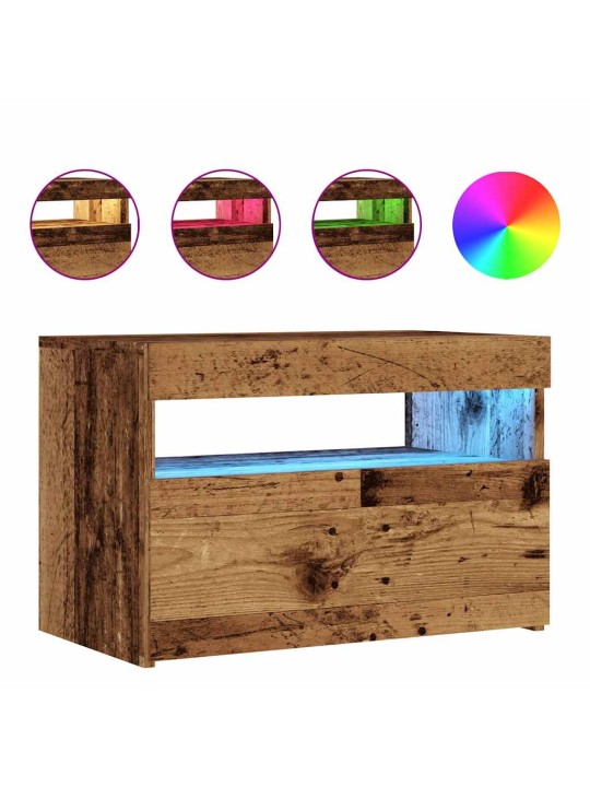 LED-VALGUSTITEGA TELERIKAPP VANA PUIT 60X35X40 CM