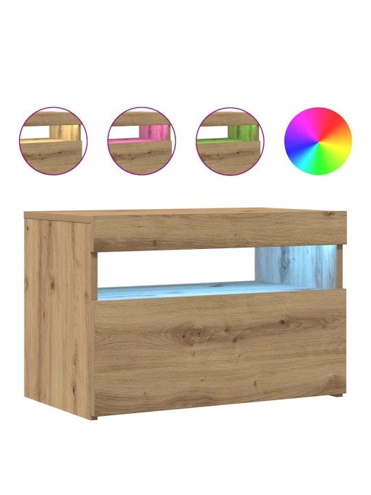 TELERIKAPP LED-VALGUSTITEGA ARTISAN TAMM 60X35X40 CM EHITUSPUIT