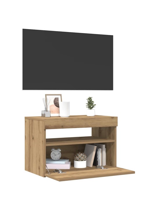 TELERIKAPP LED-VALGUSTITEGA ARTISAN TAMM 60X35X40 CM EHITUSPUIT