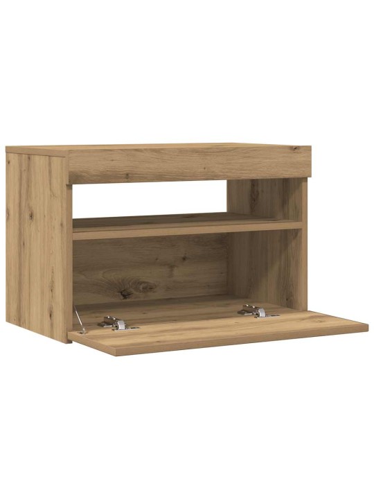 TELERIKAPP LED-VALGUSTITEGA ARTISAN TAMM 60X35X40 CM EHITUSPUIT