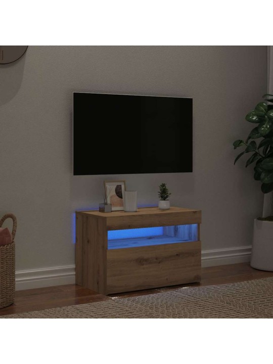 TELERIKAPP LED-VALGUSTITEGA ARTISAN TAMM 60X35X40 CM EHITUSPUIT