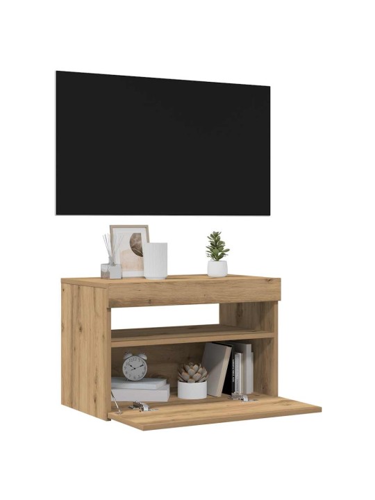 2-OSALINE LED-TULEDEGA TELERIKAPI KOMPLEKT ARTISAN OAK