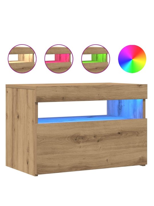 2-OSALINE LED-TULEDEGA TELERIKAPI KOMPLEKT ARTISAN OAK