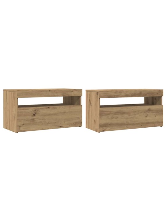 LED-VALGUSTITEGA TELERIKAPP ARTISAN TAMM 75X35X40 CM TEHISPUIT