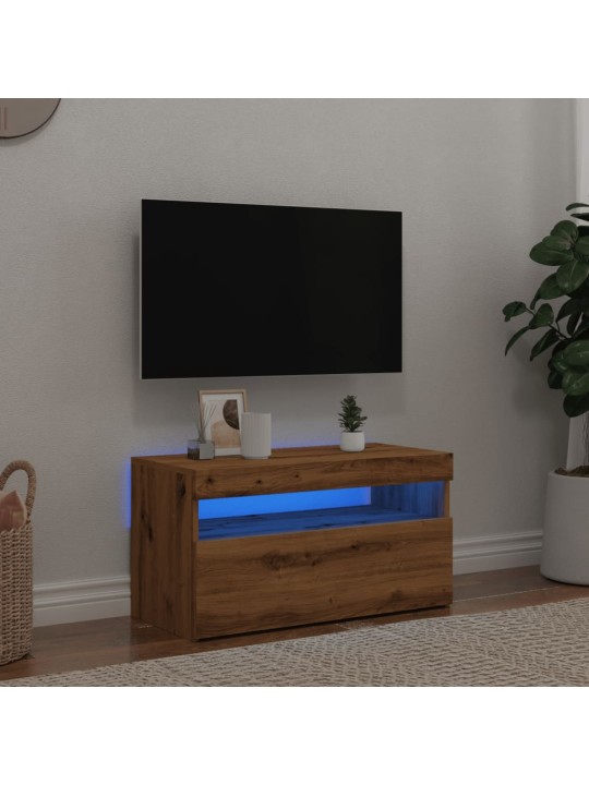 LED-VALGUSTITEGA TELERIKAPP ARTISAN TAMM 75X35X40 CM TEHISPUIT