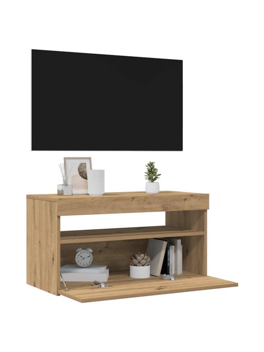 2-OSALINE LED-TULEDEGA TELERIKAPI KOMPLEKT ARTISAN OAK