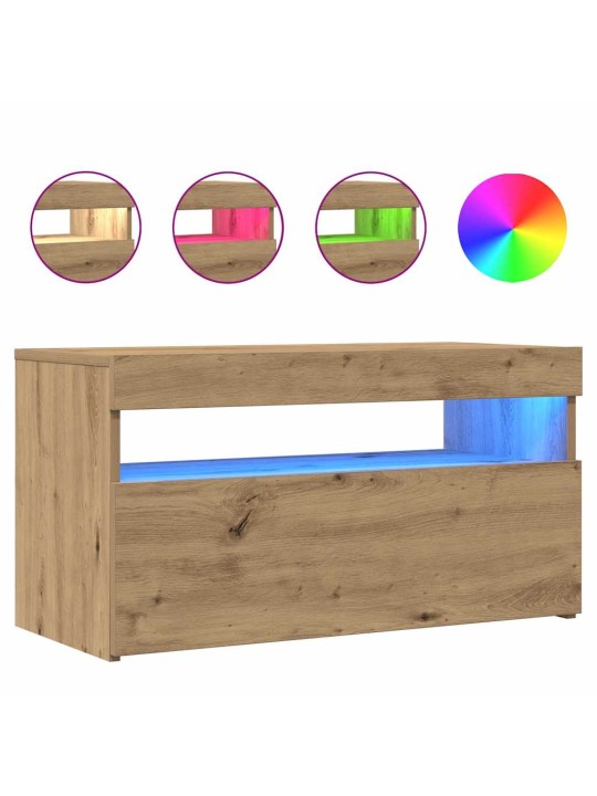 2-OSALINE LED-TULEDEGA TELERIKAPI KOMPLEKT ARTISAN OAK