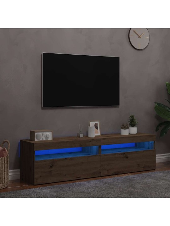 2-OSALINE LED-TULEDEGA TELERIKAPI KOMPLEKT ARTISAN OAK