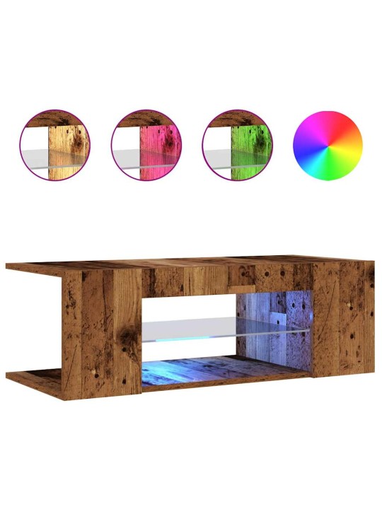 LED-VALGUSTITEGA TELERIKAPP VANA PUIT 90X39X30 CM