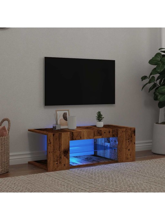 LED-VALGUSTITEGA TELERIKAPP VANA PUIT 90X39X30 CM