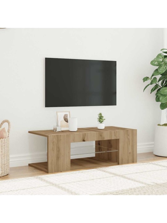 TELERIKAPP LED-VALGUSTITEGA ARTISAN TAMM 90X39X30 CM TEHISPUIT