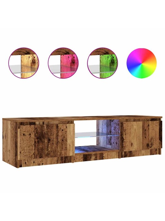 TELERIKAPP LED-VALGUSTITEGA VANA PUIT 140X40X35,5 CM