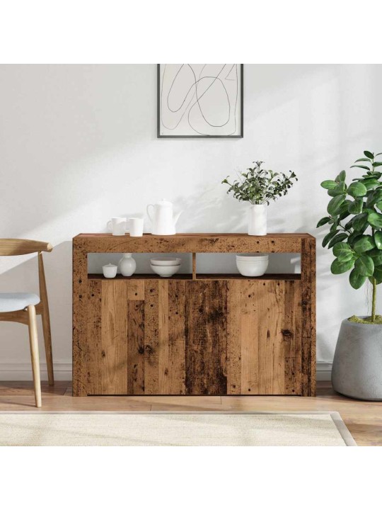 PUHVETKAPP LED-TULEGA, VANA PUIT, 115,5X30X75 CM, TEHISPUIT