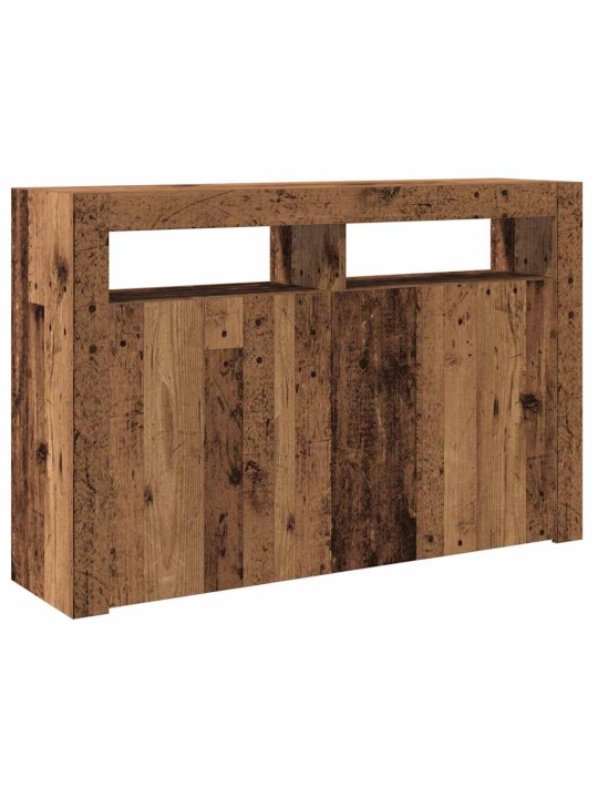 PUHVETKAPP LED-TULEGA, VANA PUIT, 115,5X30X75 CM, TEHISPUIT