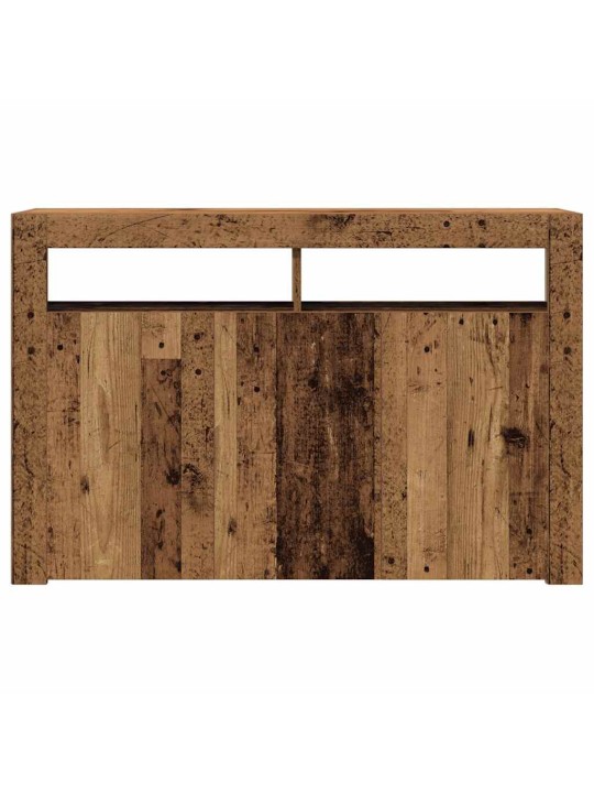 PUHVETKAPP LED-TULEGA, VANA PUIT, 115,5X30X75 CM, TEHISPUIT