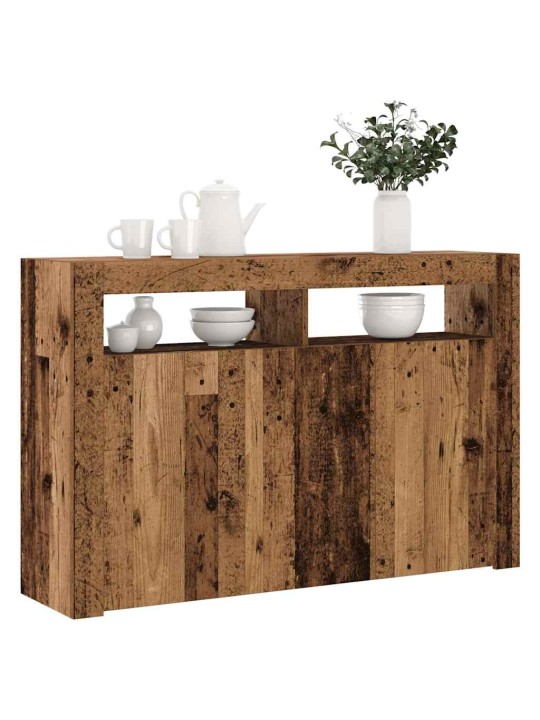 PUHVETKAPP LED-TULEGA, VANA PUIT, 115,5X30X75 CM, TEHISPUIT