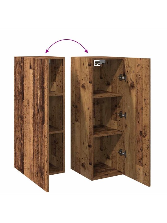 TELERIKAPP OLD WOOD 30,5X30X90 CM ENGINEERED WOOD