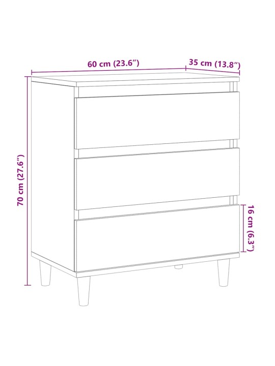 PUHVETKAPP OLD WOOD 60X35X70 CM ENGINEERED WOOD