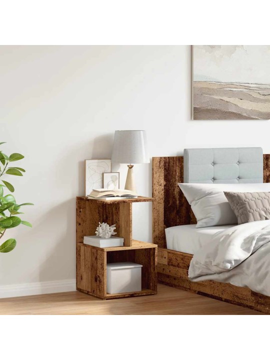 ÖÖKAPP OLD WOOD 35X35X55 CM ENGINEERED WOOD