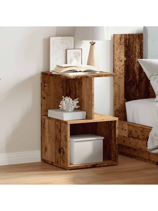 ÖÖKAPP OLD WOOD 35X35X55 CM ENGINEERED WOOD