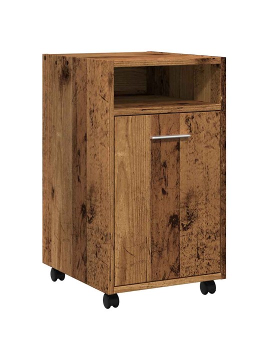 RATASTEGA KAPP VANA PUIT 33X38X60 CM ENGINEERED WOOD