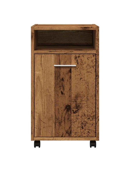RATASTEGA KAPP VANA PUIT 33X38X60 CM ENGINEERED WOOD