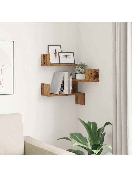 SEINA NURGARIIUL VANA PUIT 40X40X49,5 CM ENGINEERED WOOD