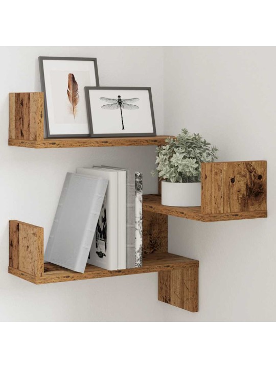 SEINA NURGARIIUL VANA PUIT 40X40X49,5 CM ENGINEERED WOOD