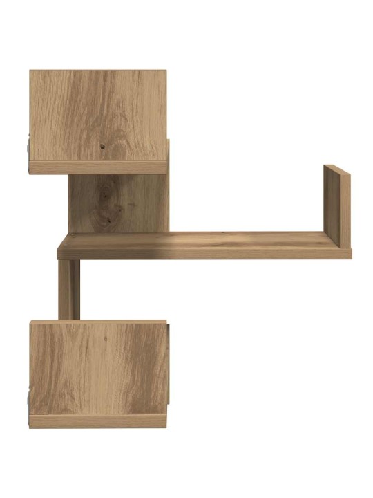 SEINANURGARIIULID 2 TK ARTISAN OAK 40X40X49,5CM ENGINEERED WOOD