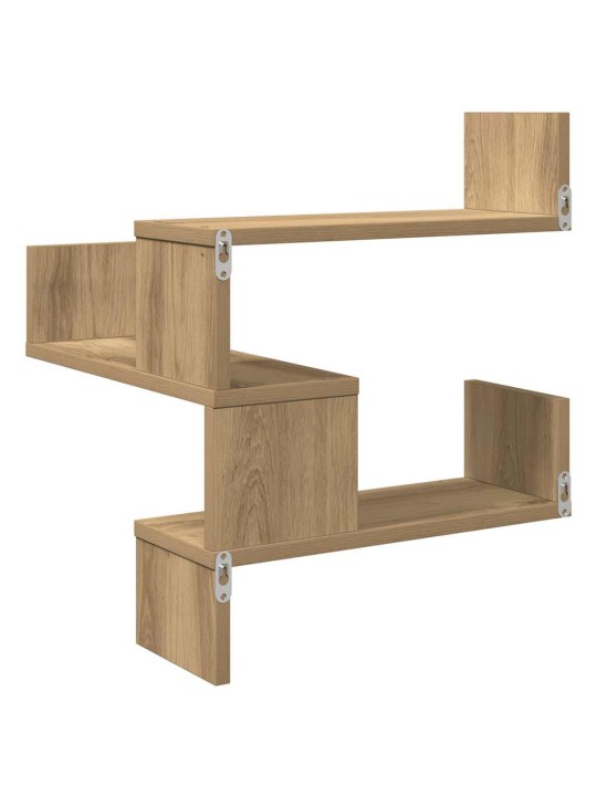 SEINANURGARIIULID 2 TK ARTISAN OAK 40X40X49,5CM ENGINEERED WOOD