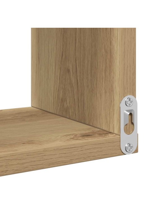 SEINANURGARIIULID 2 TK ARTISAN OAK 40X40X49,5CM ENGINEERED WOOD