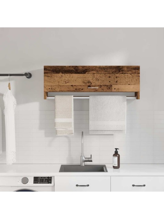 RIIDEKAPP OLD WOOD 100X32,5X35 CM ENGINEERED WOOD