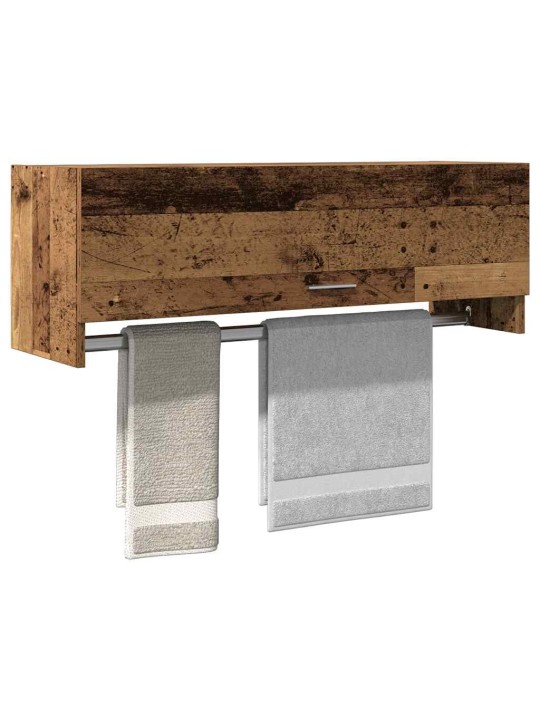 RIIDEKAPP OLD WOOD 100X32,5X35 CM ENGINEERED WOOD