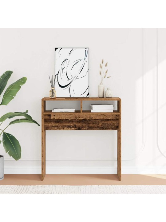 KONSOOLLAUD VANA PUIT 78X30X80 CM ENGINEERED WOOD
