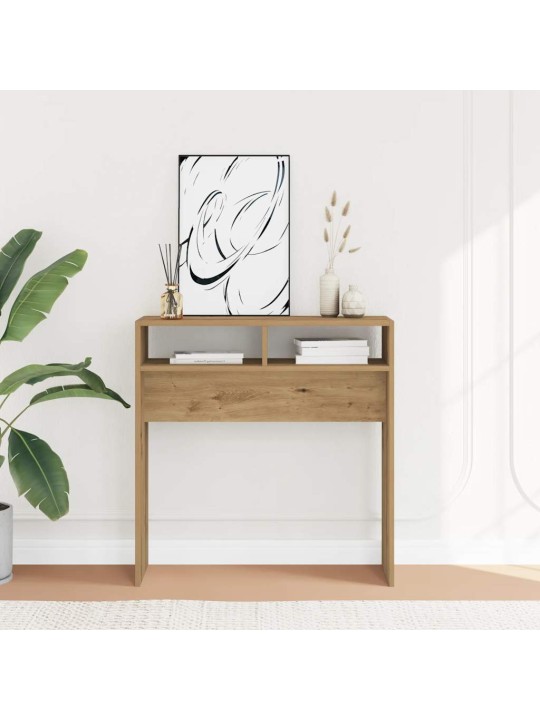 KONSOOLLAUD ARTISAN TAMM 78X30X80 CM ENGINEERED WOOD