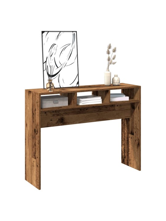 KONSOOLLAUD VANA PUIT 105X30X80 CM ENGINEERED WOOD