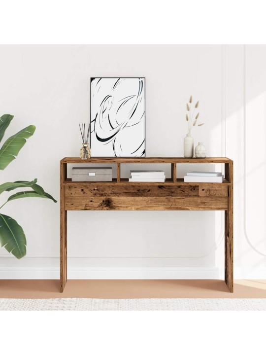 KONSOOLLAUD VANA PUIT 105X30X80 CM ENGINEERED WOOD