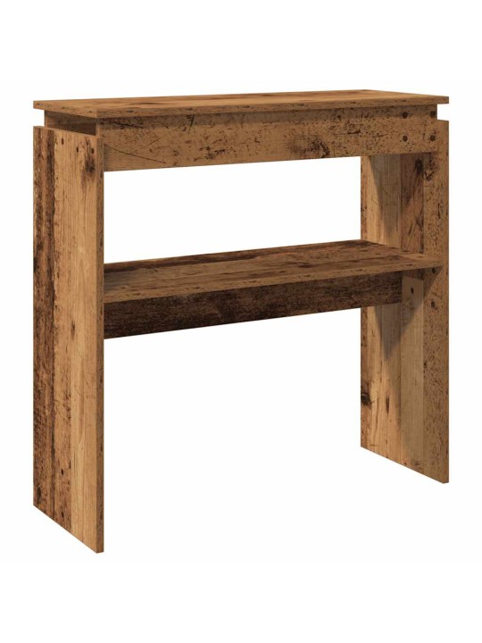 KONSOOLLAUD VANA PUIT 80X30X80 CM ENGINEERED WOOD