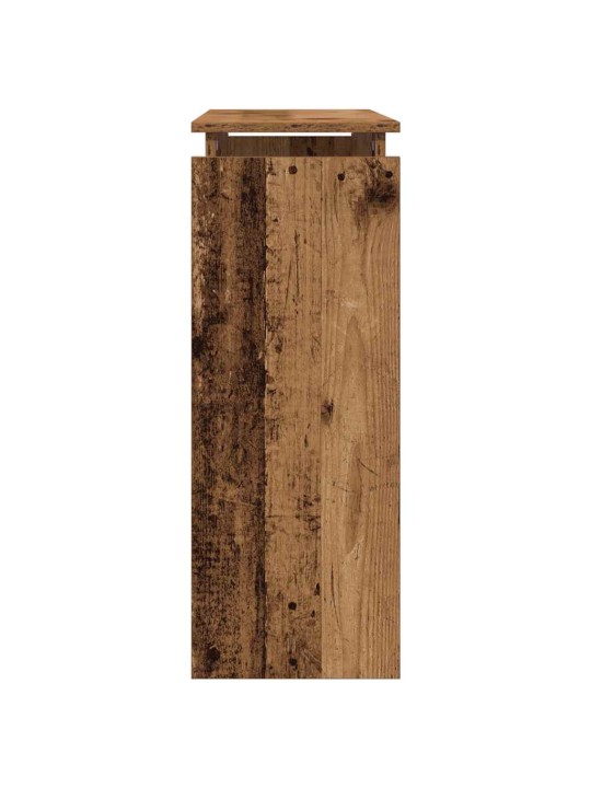KONSOOLLAUD VANA PUIT 80X30X80 CM ENGINEERED WOOD