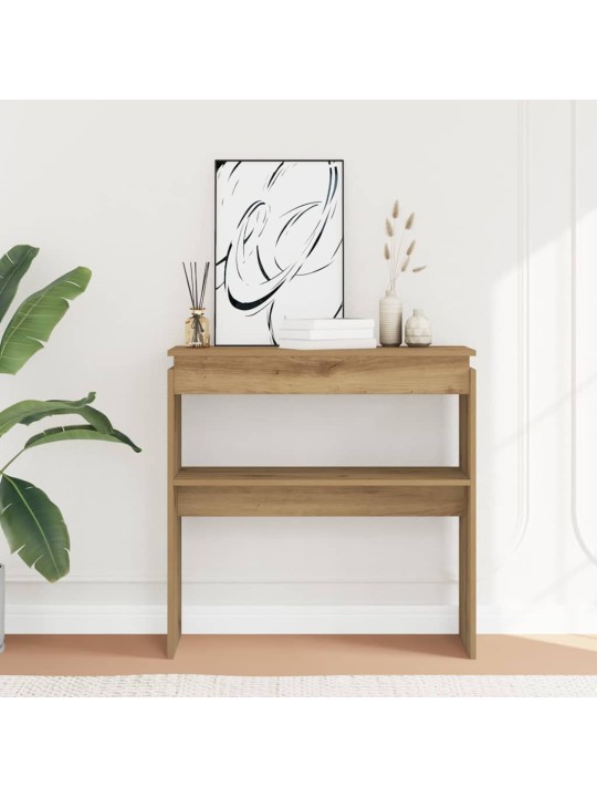 KONSOOLLAUD ARTISAN TAMM 80X30X80 CM ENGINEERED WOOD