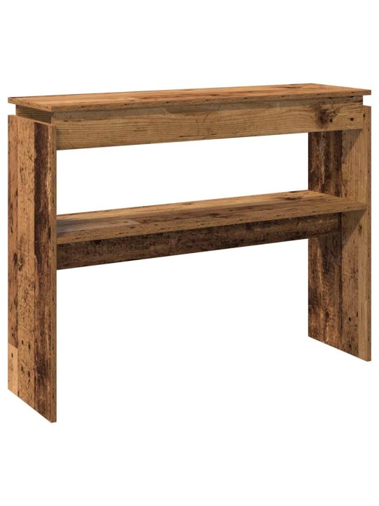 KONSOOLLAUD VANA PUIT 80X30X102 CM ENGINEERED WOOD