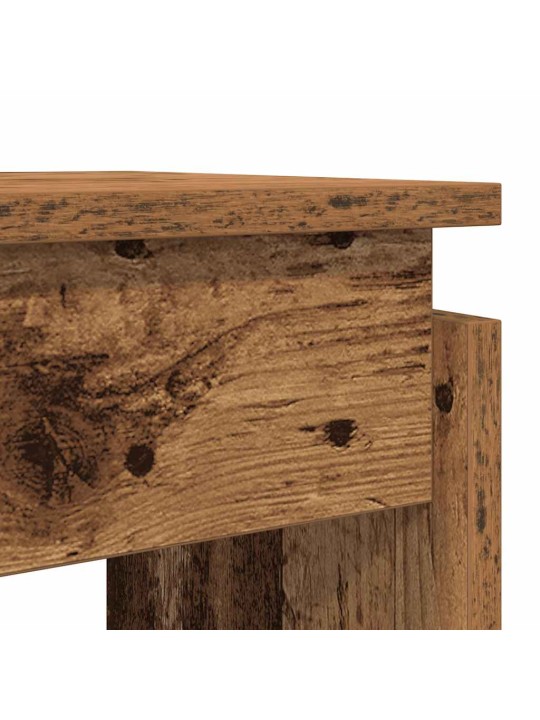 KONSOOLLAUD VANA PUIT 80X30X102 CM ENGINEERED WOOD