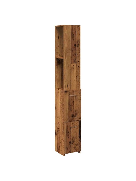 VANNITOA KAPP OLD WOOD 25X25X170 CM ENGINEERED WOOD