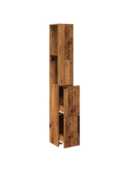 VANNITOA KAPP OLD WOOD 25X25X170 CM ENGINEERED WOOD