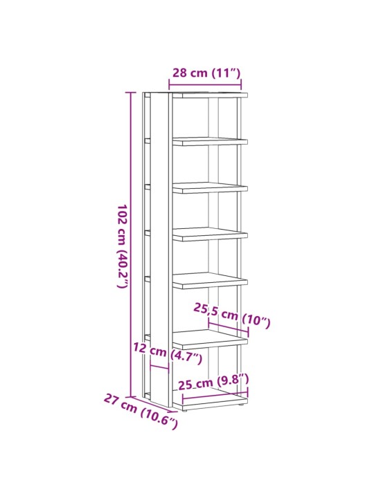 Jalatsikapid 2 tk, vana puit, 28x27x102 cm, tehispuit