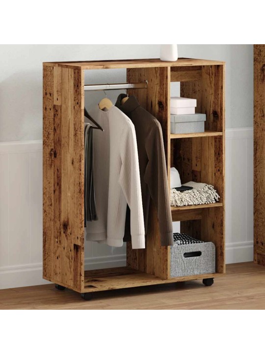 RIIDEKAPP OLD WOOD 80X40X110 CM ENGINEERED WOOD